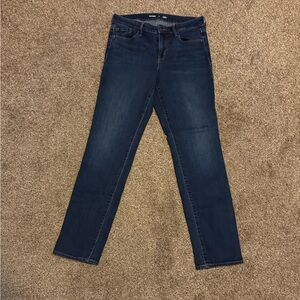 Old Navy Dark Indigo Straight Leg Women's Jeans